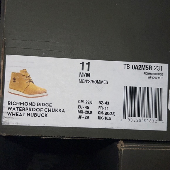 Host Pick - Mens Timberland Ridge Waterproof Chukka Boots - Picture 10 of 10